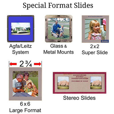 Special Format Slides